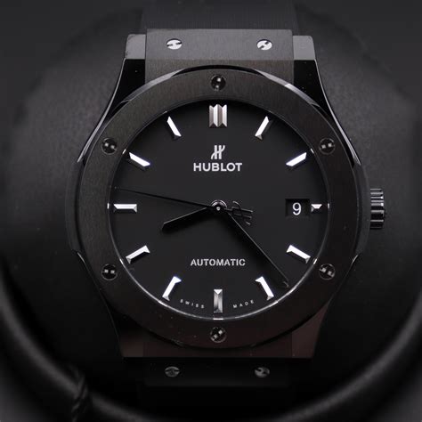 hublot classic fusion automatic black magic|Hublot classic fusion price.